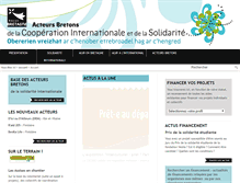 Tablet Screenshot of bretagne-solidarite-internationale.org